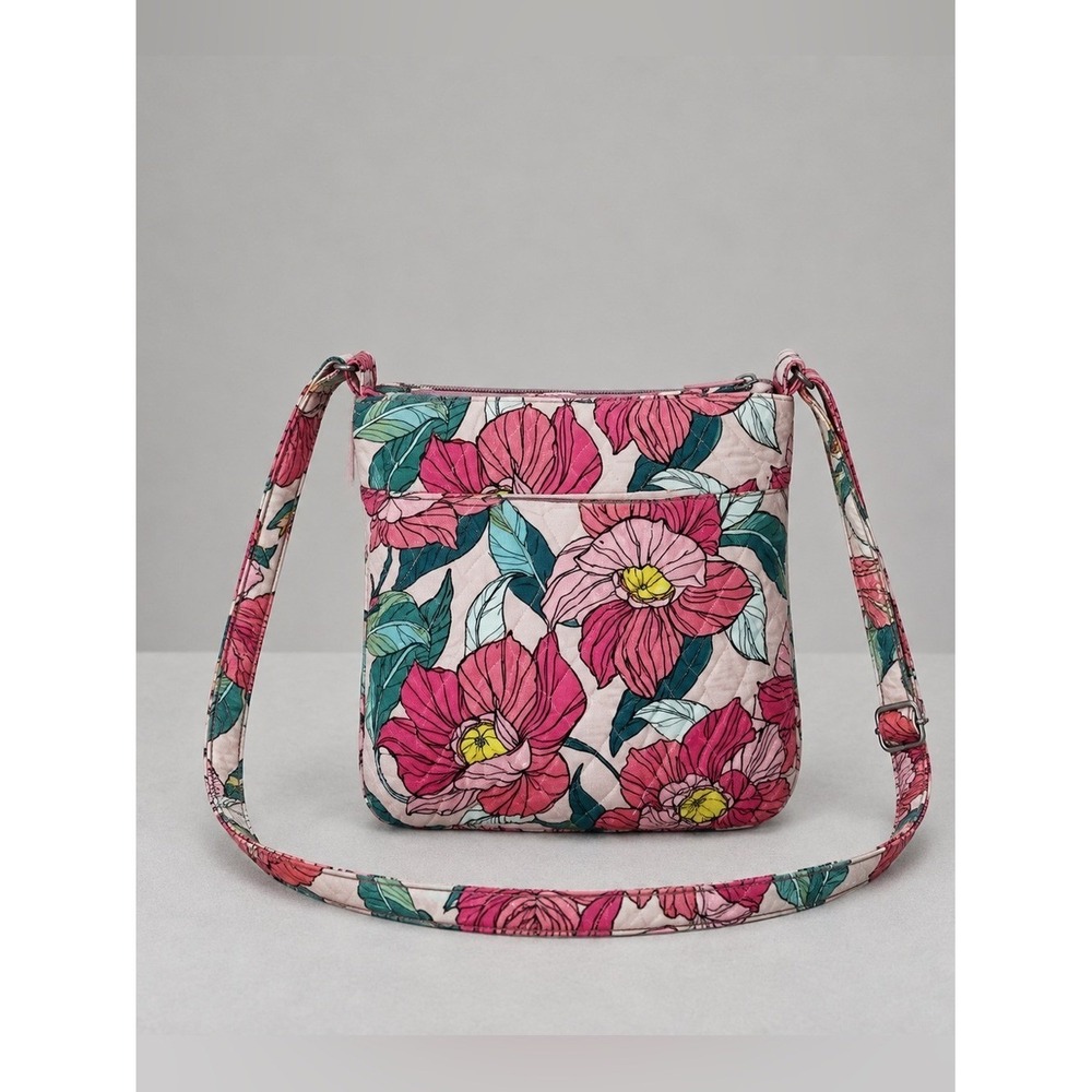 Vera Bradley Vintage Floral Hipster Crossbody Cottage Bohemian Retired Quilted